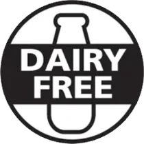 Dairy free badge